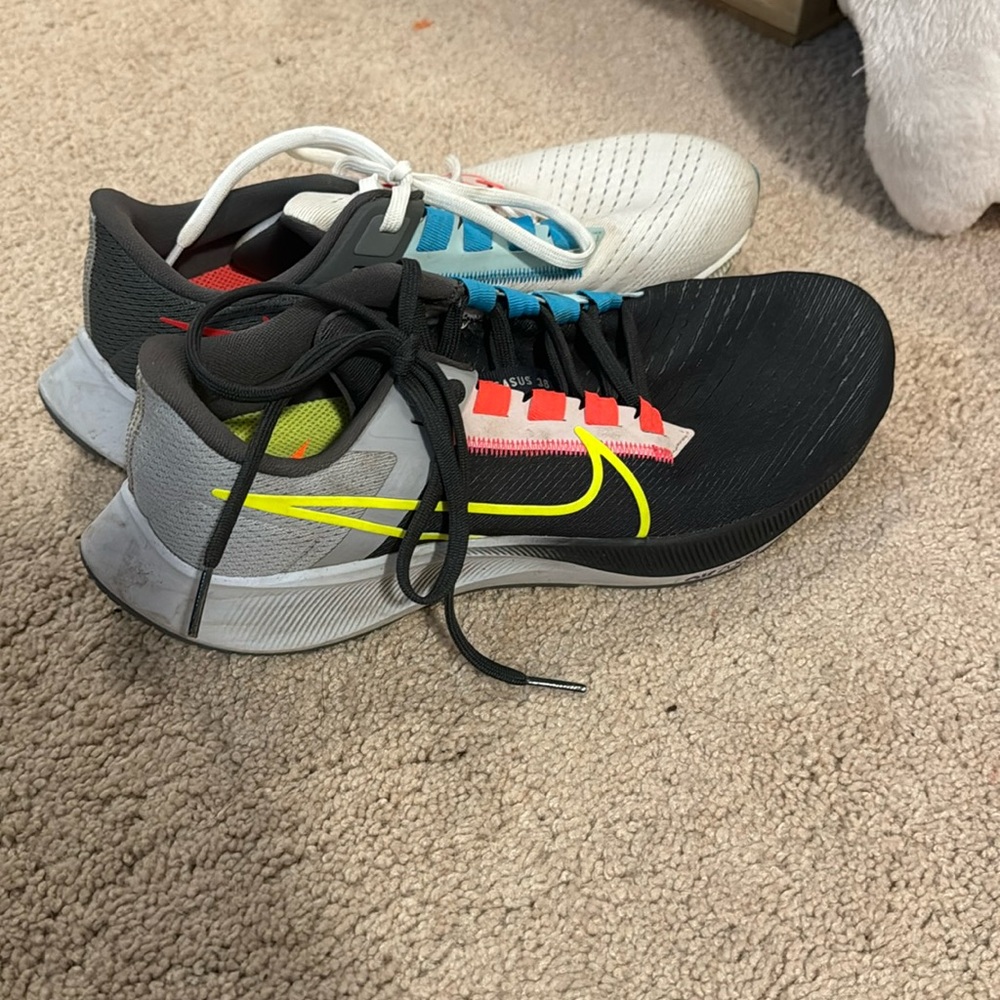 nike multicolored shoes
